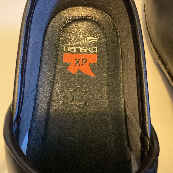 Dansko XP black mule clog size 41 slip resistant nurse shoe - Picture 6 of 16